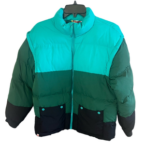 Lego Colorblock Puffer Jacket/ Winter coat Removable Sleeves